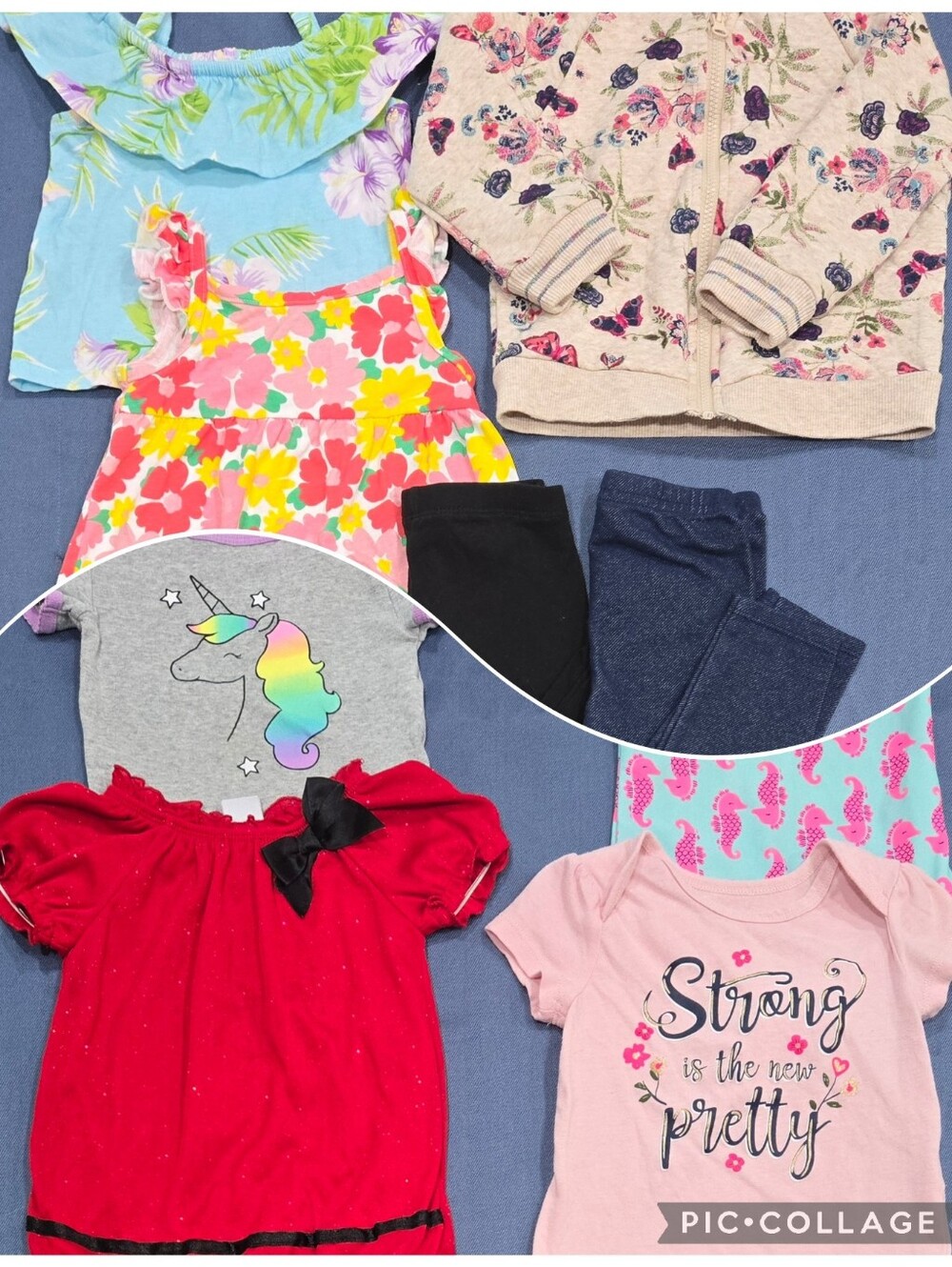 9PC Girls Clothing Bundle - 18M